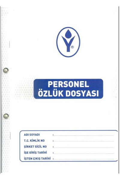 Yağmur Personal Quantity File 1 Piece