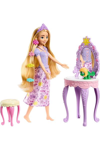 Disney Princess Fashion Doll Rapunzel's Vanity HLX28