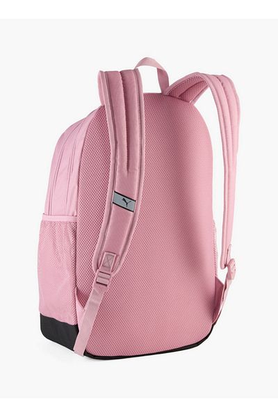 Puma Girls Logo Embossed School Backpack with Adjustable Shoulder Straps and Zip Closure