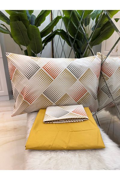 micoton Double Sheet Pillow Set 100% Cotton