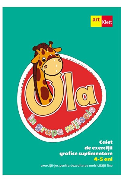 Editura Art Klett OLA in grupa mijlocie. Caiet de exercitii grafice