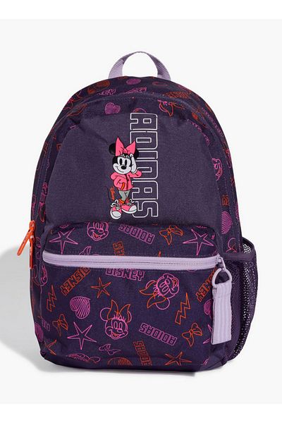adidas Girls Minnie Mouse Printed School Backpack with Adjustable Shoulder Straps