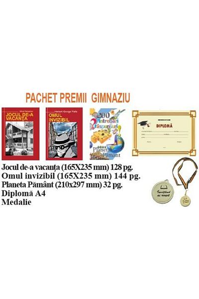 Editura Europontic Pachet premii pentru gimnaziu, varianta 1 (Jocul d