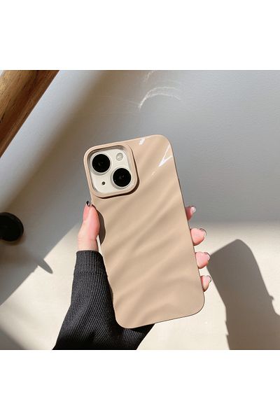 EDELFU حافظة هاتف ناعمة واقية من السيليكون المموج المتوافقة مع iPhone 15 - 14 و13
