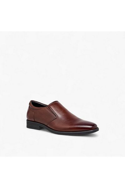 LBL by Shoexpress Textured Slip-On Loafers