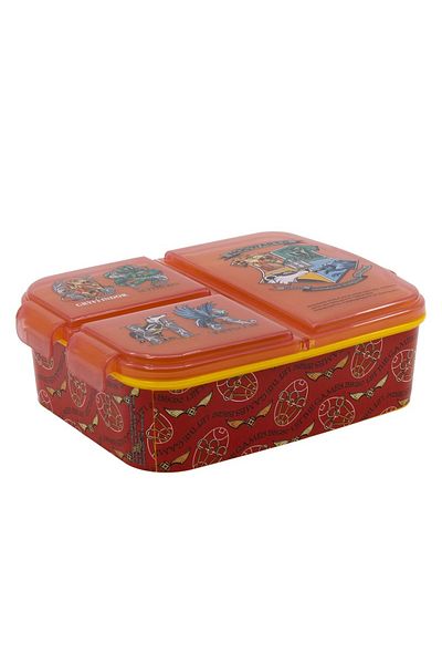 Harry Potter Cutie sandwich, multicompartimente, fara BPA, 6.7x16.5x19.5 cm, multicolor, Harry Potter