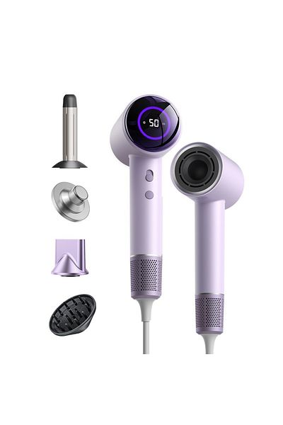 TSItech Uscator de par ionic, ondulare automata, putere 1600W, ioni negativi, accesorii magnetice