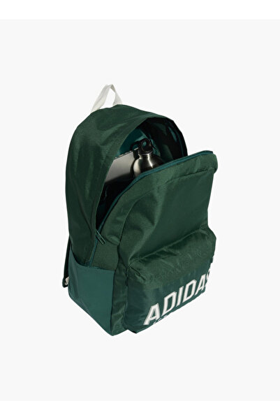 adidas Logo Print School Backpack with Adjustable Shoulder Straps and Zip Closure - W 31 x H 44 x D 15 cm