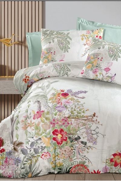 Altınbaşak Creaforce Sore Mist Double Duvet Cover Set