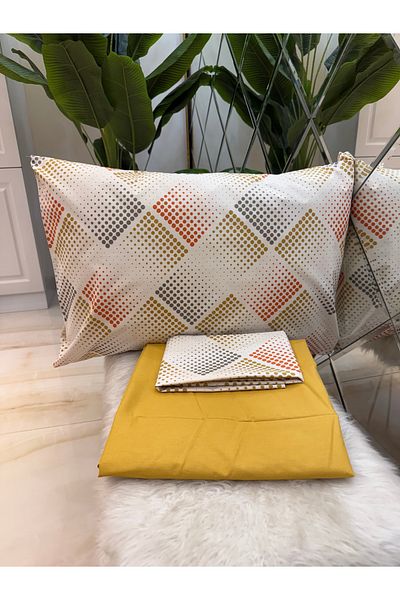 micoton Double Sheet Pillow Set 100% Cotton