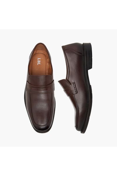 LBL by Shoexpress Solid Slip-On Loafers