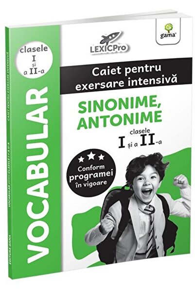 Editura Gama Vocabular. Caiet pentru exersare intensiva. Sinoni