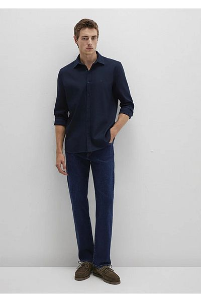 Mavi Ανδρικό πουκάμισο Navy Blue M0211656-80872