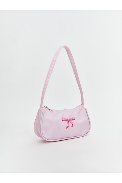 LC Waikiki Lcw Accessories Bow Printed Girl's Shoulder Bag