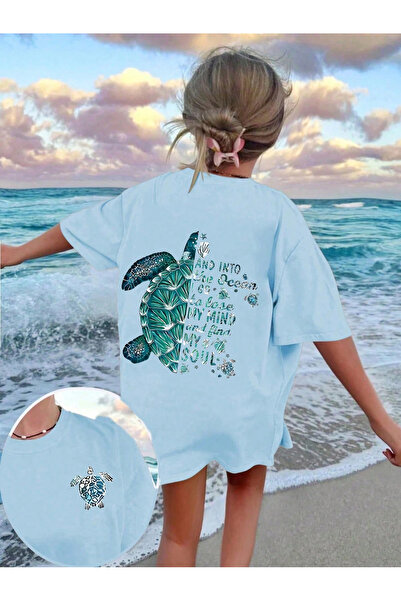 SVART WEAR Tricou pentru fete, pentru adulți, pentru fete tricou Tropical cu ...