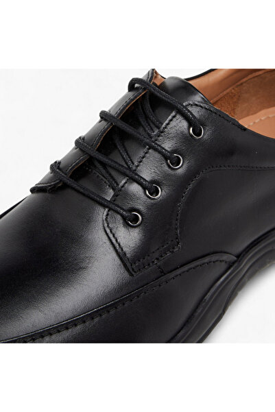 LBL by Shoexpress Solid Lace-Up Derby Shoes