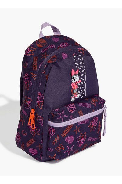 adidas Girls Minnie Mouse Printed School Backpack with Adjustable Shoulder Straps