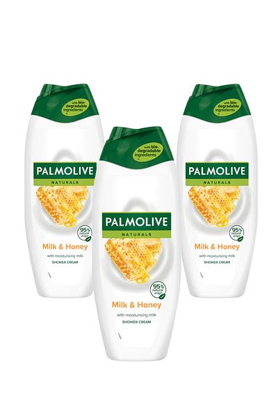 Palmolive SHOWER GEL 250ML MILK&HONEY x3 PCS