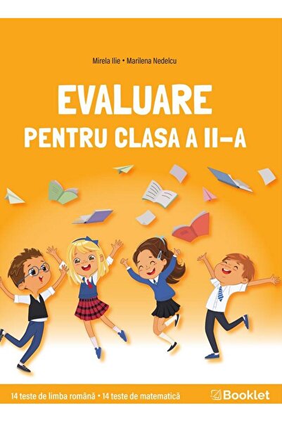 Editura Booklet Evaluare pentru clasa a II-a. 14 teste limba roman