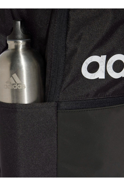 adidas حقيبة ظهر مدرسية بطباعة شعار مع أحزمة قابلة للتعديل وسحاب للإغلاق - العرض 31 × الارتفاع 44 × العمق 15 سم