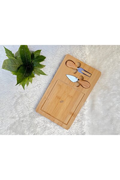 Artisan Bamboo Cheese Plate