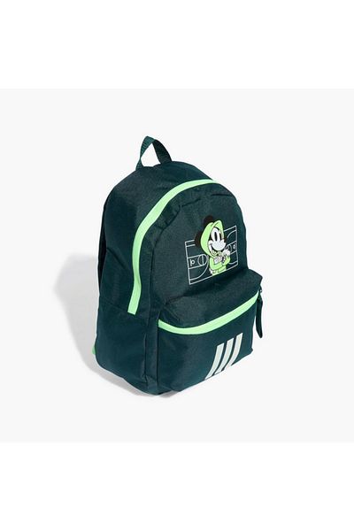 adidas Mickey Mouse Print School Backpack with Adjustable Shoulder Straps and Zip Closure