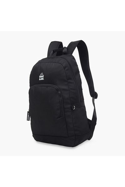 Oaklan by Shoexpress Logo Print School Backpack with Zip Closure and Pouch - 32x13x45 cm