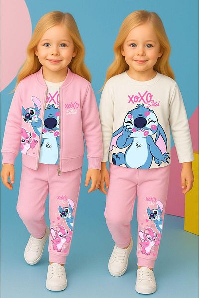 LİLLYPİCCA Girl's Character Patterned 3 Piece Set