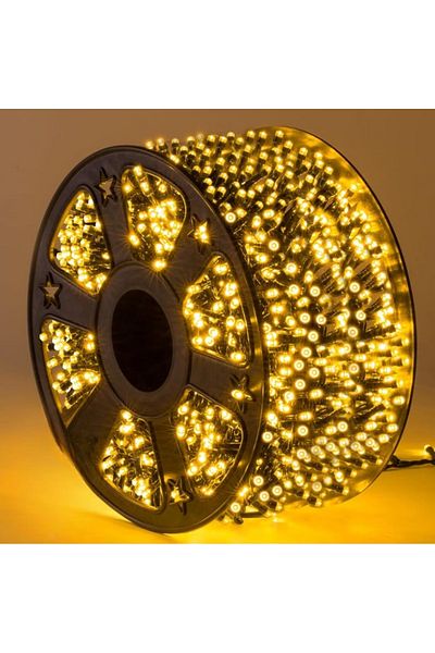 divendi-ro Light Installation, Indoor/Outdoor, IP44, 8 Programs, Warm White Light - 50m-250LED