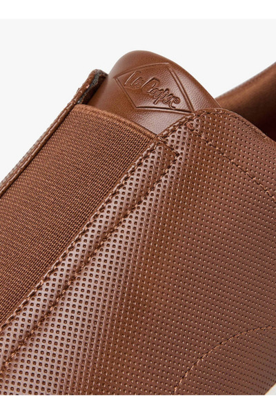 Lee Cooper Men's Solid Slip-On Loafers with Pull Tabs