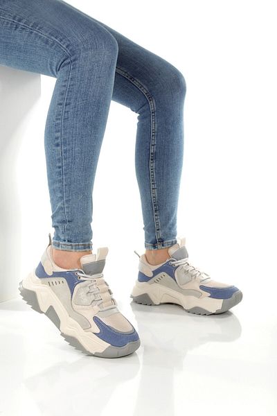 Modabuymus H9 Bebe Mavi Gri Sneaker Pantofi sport casual