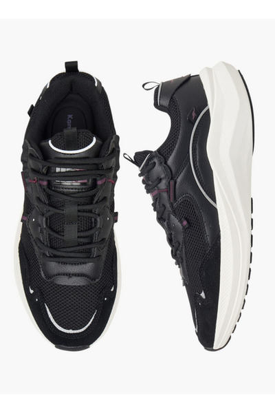 Kangaroos Women's Panelled Sports Shoes with Lace-Up Closure