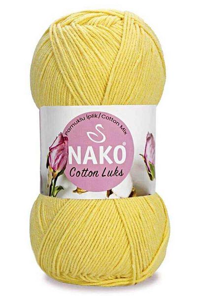 NAKO Cotton Luxury 97554 Light Yellow