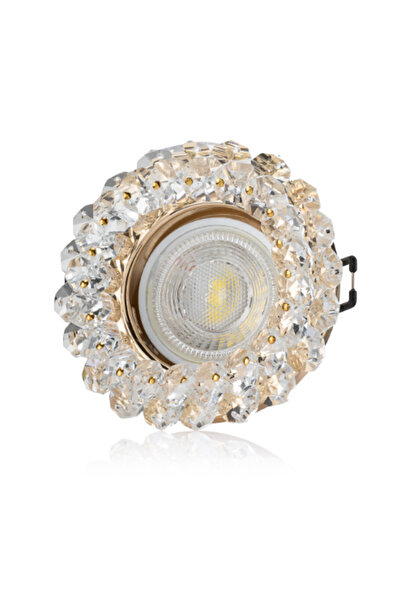 Cata 2 ADET CT 6596 Papatya Kristal Cam Spot Kasası