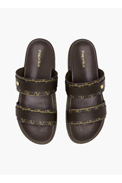 Paprika Women's Strappy Slip-On Sandals