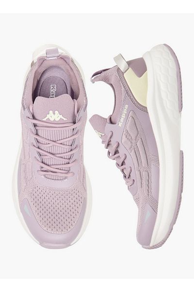 Kappa Women's Logo Print Sports Shoes with Lace-Up Closure