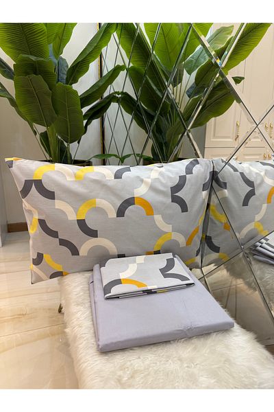 micoton Double Sheet Pillow Set 100% Cotton