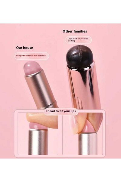 SEVRU Silicone Lip, Lipstick, Eye Brush Plump Smooth Exfoliating Lip Brush