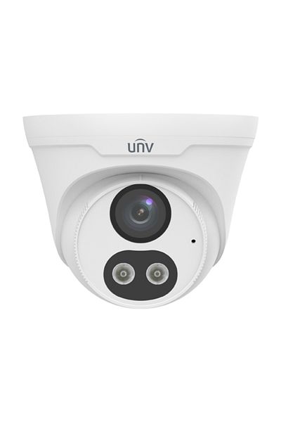 Uniview IP camera 2 MP, ColorHunter, lens 2.8 mm, IR 30M, WL 30M, Audio - UNV IPC3612LE-ADF28KC-DL