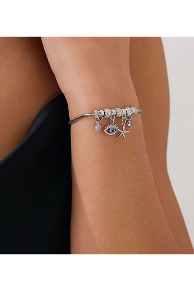 ÖNKÜTAKI Eye Figure Charm Bracelet