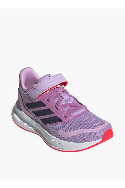 adidas Girls' RUNFALCON 5 EL C Running Shoes with Hook and Loop Closure - JQ5609