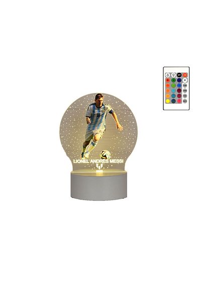 OEM LED Night Light, Lionel Messi, 16 Colors, with Remote Control, Ambient Light