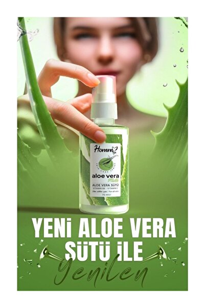 Homm Bitkisel DenEs Life Homm Bitkisel Aloe Vera Sütü