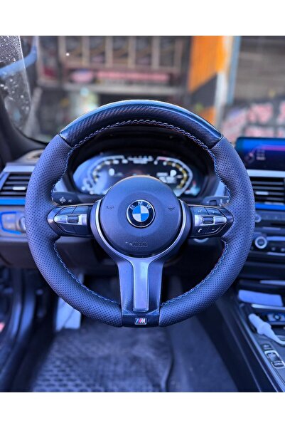 STİLİX GARAGE BMW F30 M SPORT KASA ARACA ÖZGÜ DİKMELİ DİREKSİYON KILIFI