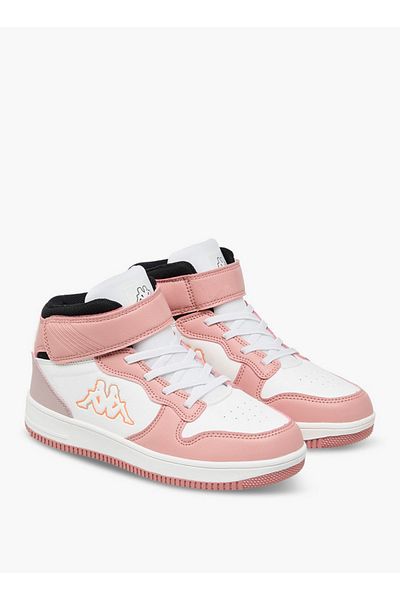 Kappa Girls' Panelled High Top Sports Shoes with Hook and Loop Closure