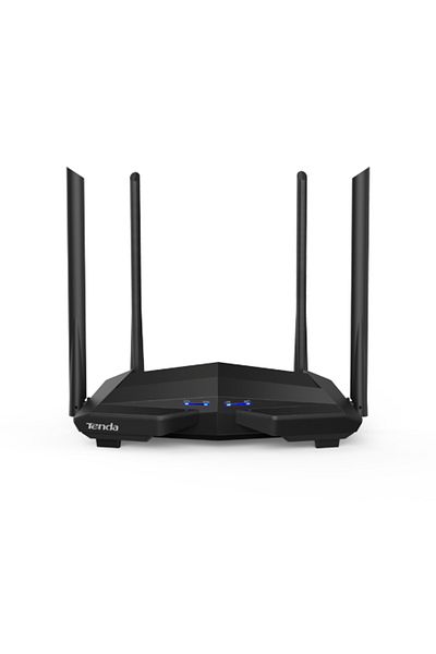 Tenda WiFi 5 Router, DualBand 2.4/5GHz, 300+867Mbps, 4x6dBi, 4 Gigabit ports - TND-AC10-V30