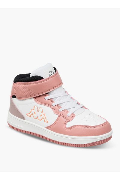 Kappa Girls' Panelled High Top Sports Shoes with Hook and Loop Closure