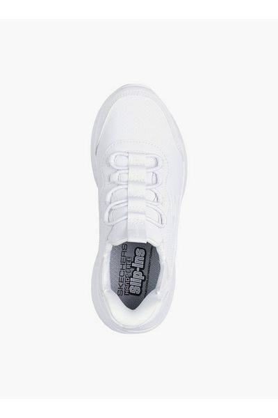 SKECHERS Boys' BOUNDER Slip-On School Shoes - 403896L-WHT