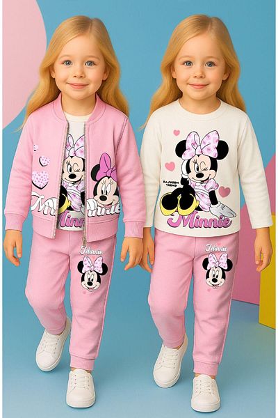 LİLLYPİCCA Girl's Character Patterned 3 Piece Set