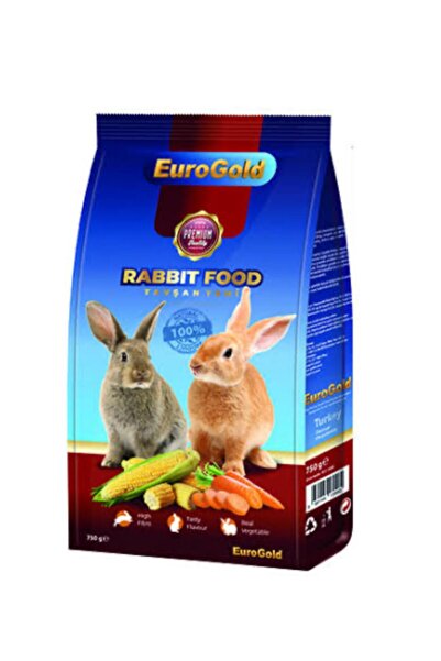 EuroGold Tavşan Yemi kemirgen Yemi (750 g) x 5 Adet